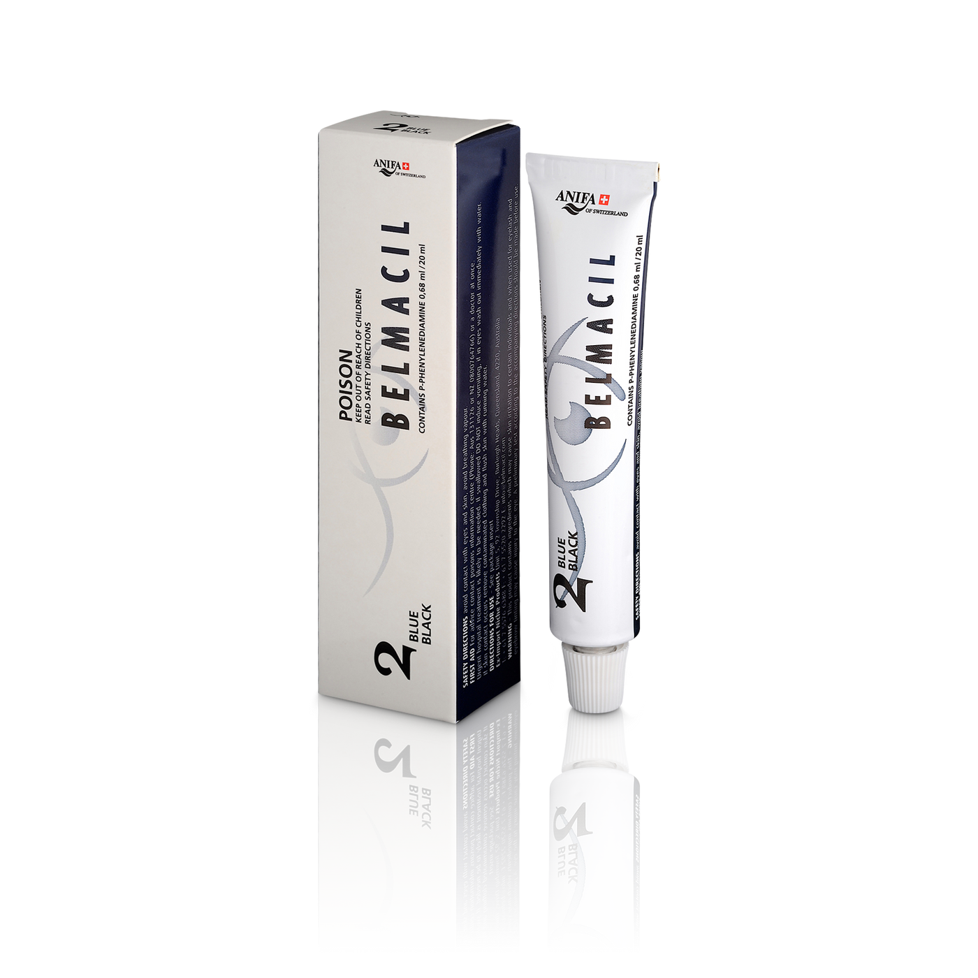 No. 2 Blue Black Belmacil Tint