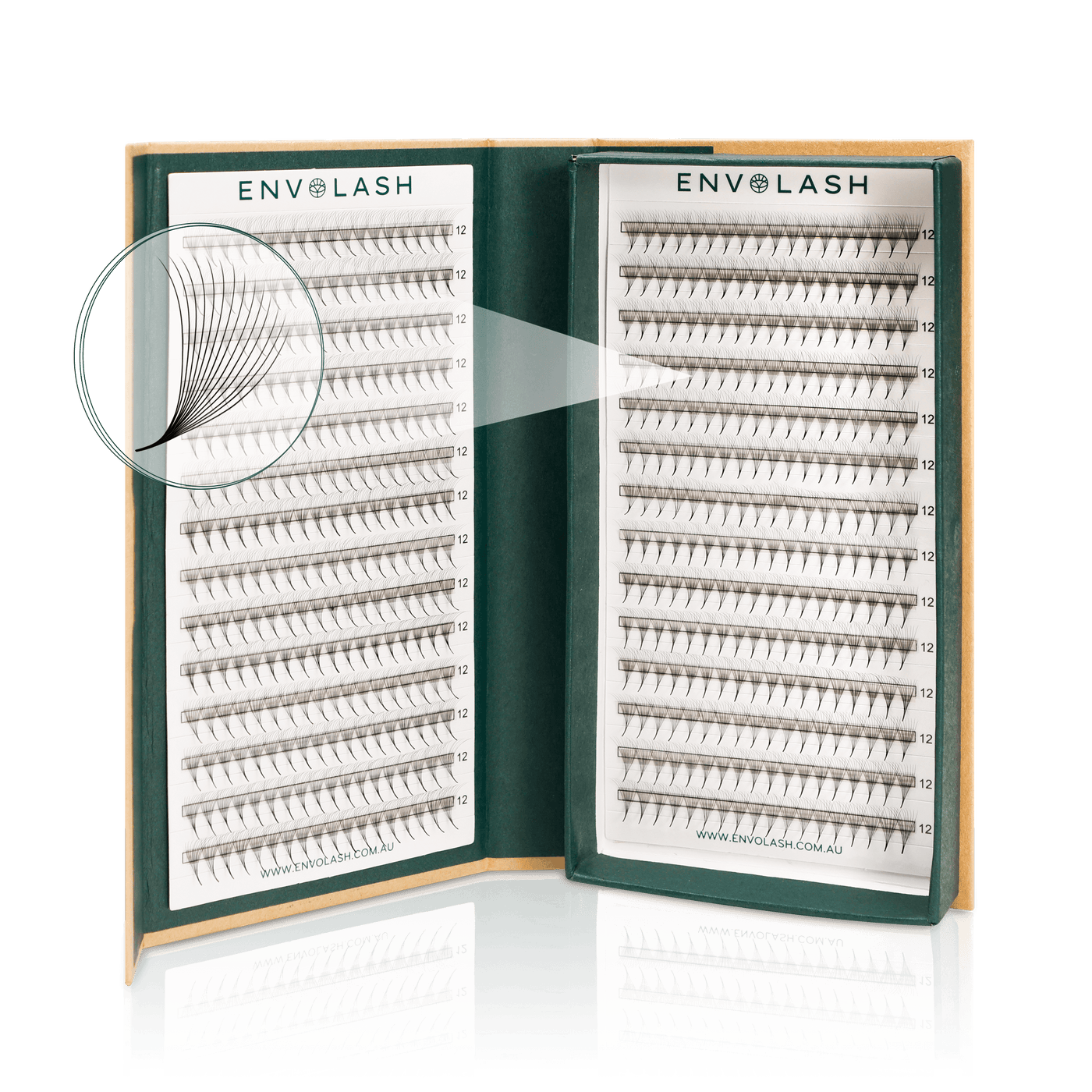 14D ProMade Lash  Fans - Mix Length  – Envolash