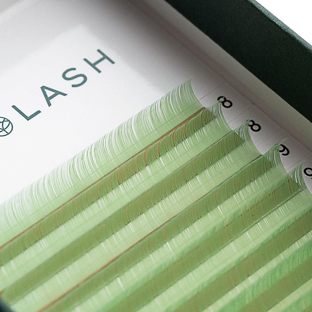 Green 0.03 - Mix Length - Volume Lash Tray