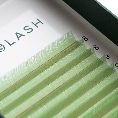 Green 0.03 - Mix Length - Volume Lash Tray