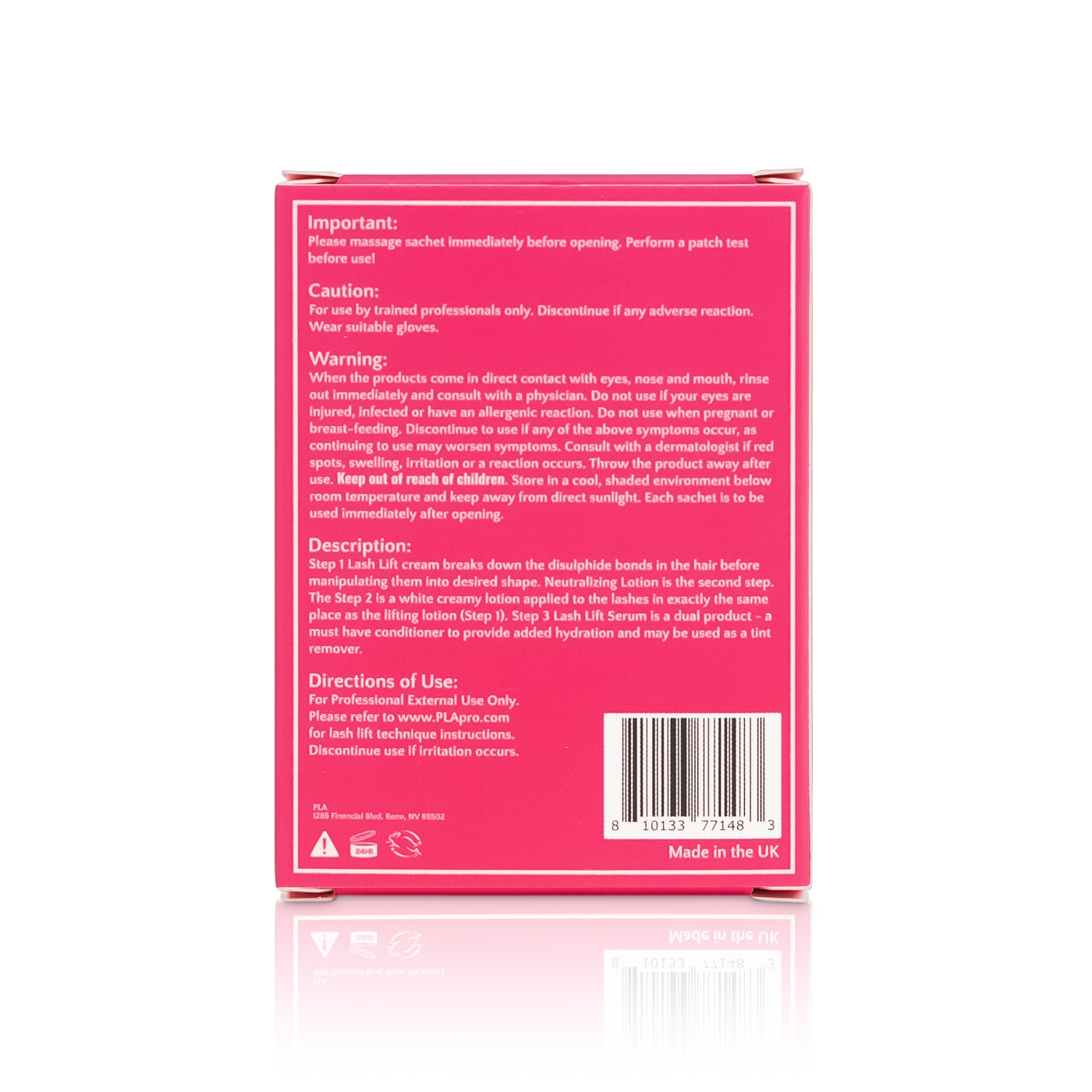 PLA Lash Lift 1 Shot Pack