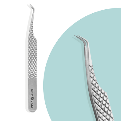 EF7 - Fibre Tip 15 Degree volume Tweezer - Envolash