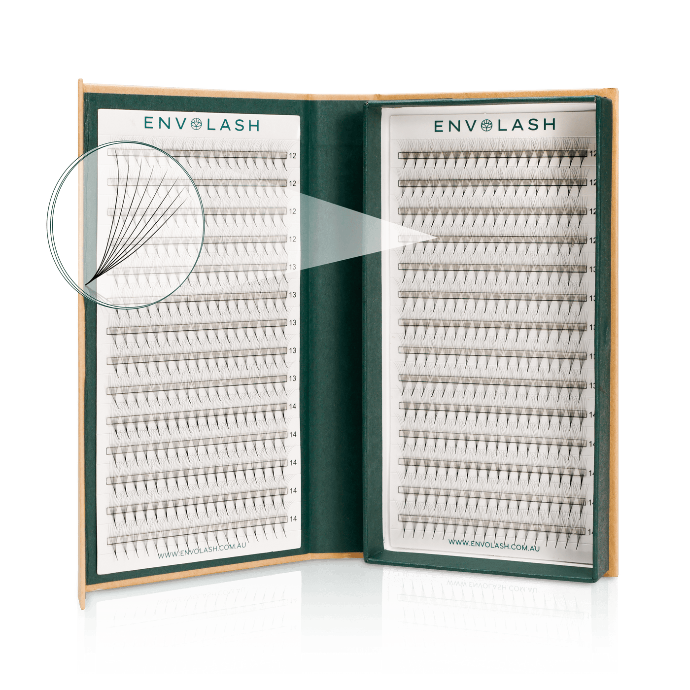 8D ProMade Lash Fans - Single Length - 0.05 - Envolash